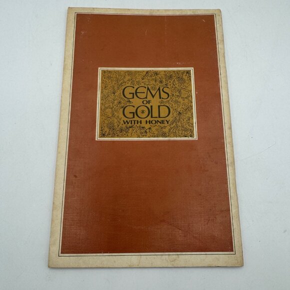 Gems Of Gold With Honey Cookbook Vintage Recipes - Picture 2 of 5